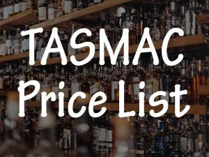 TASMAC Price List