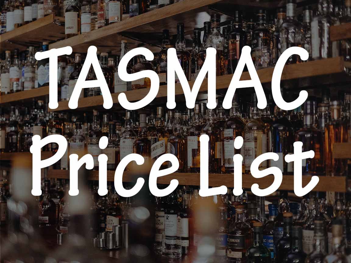 TASMAC Price List Haringo