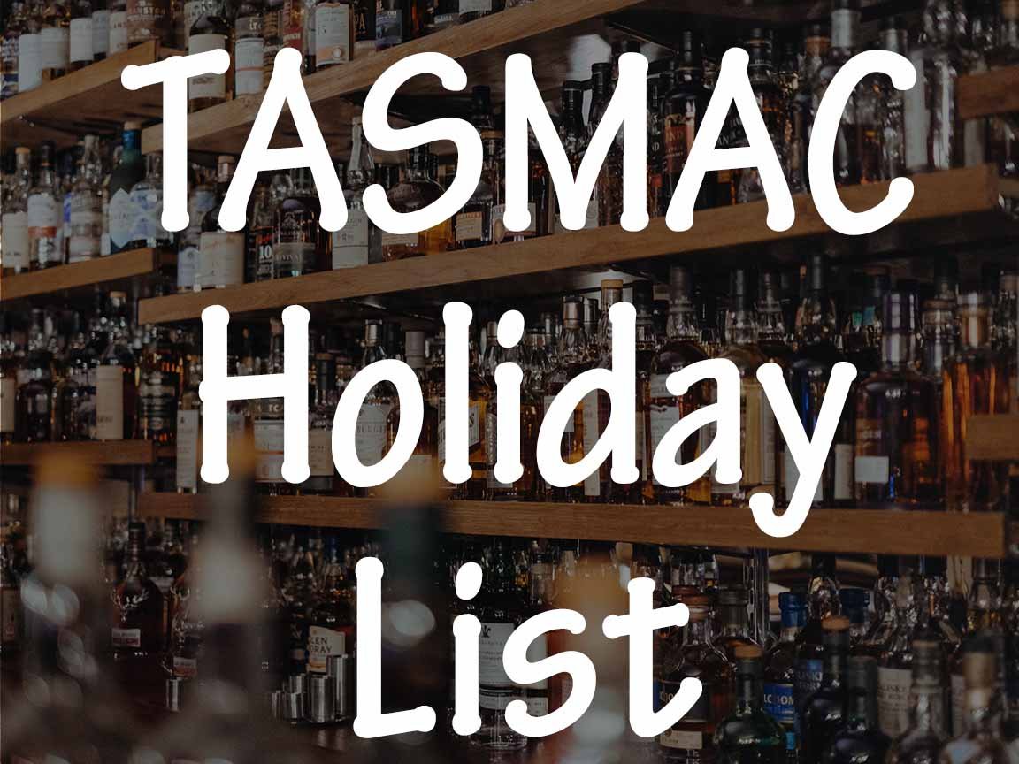 TASMAC Holiday List